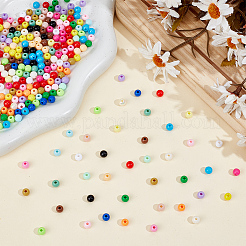1560Pcs 24 Colors Opaque Acrylic Beads&nbsp;MACR-PA0001-62B