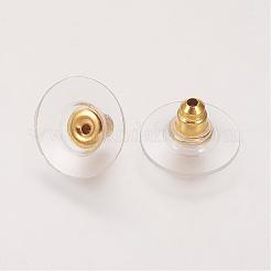 Brass Ear Nuts&nbsp;X-KK-E446-14G