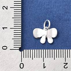 925 Sterling Silver Bowknot Charms&nbsp;STER-A048-20S