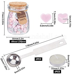 Sealing Wax Particles Kits for Retro Seal Stamp&nbsp;DIY-CP0003-60M
