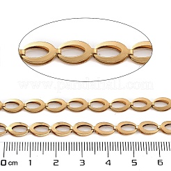 PVD Vacuum Plating 304 Stainless Steel Link Chains&nbsp;CHS-H026-16G