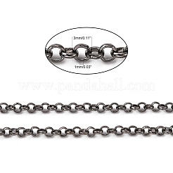 Iron Rolo Chains&nbsp;CH-S068-B-LF