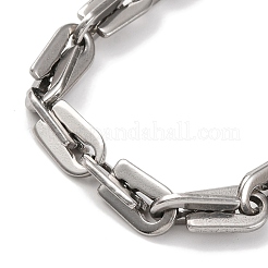 201 Stainless Steel Arch Link Chain Necklace&nbsp;NJEW-F222-23P