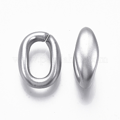 Spray Painted CCB Plastic Linking Rings&nbsp;CCB-R104-13A-03