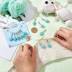 Tortoise Stitch Markers&nbsp;HJEW-AB00280