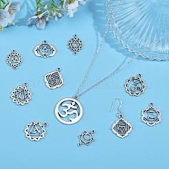 DIY 7 Chakra Jewelry Making Finding Kit&nbsp;DIY-CA0005-75