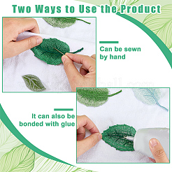 16Pcs 8 Styles Polyester Sewing Ornament&nbsp;DIY-FG0010-08