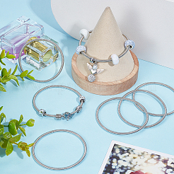 20Pcs Alloy Wire Spring Stretch Bracelets for Women&nbsp;BJEW-SC0001-31