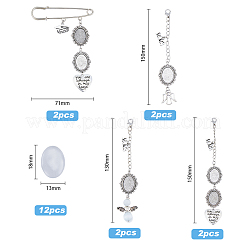 1 Set 2023 Graduation Cap Photo Charms DIY Kits&nbsp;FIND-FH0006-28