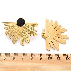 304 Stainless Steel Studs Earrings for Women&nbsp;EJEW-K306-32G