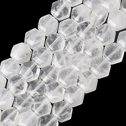 Natural Quartz Crystal Beads Strands&nbsp;G-G463-A13-8x9mm