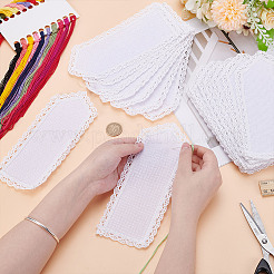 Cotton Aida Cloth Bookmarks for Cross Stitch Making&nbsp;AJEW-WH0314-795