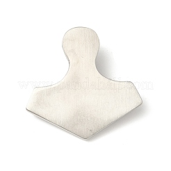 304 Stainless Steel Manual Polishing Pendants&nbsp;STAS-G274-24AS