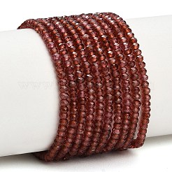Natural Garnet Beads Strands&nbsp;GG-CBA77FB-C02-01