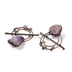 Natural Lavender Amethyst Big Pendants&nbsp;G-A227-08A-R
