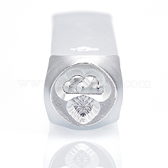 Iron Metal Stamps&nbsp;AJEW-BC0001-60-005