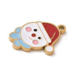 Christmas Themes 304 Stainless Steel Enamel Pendants&nbsp;LS-STAS-K312-04I-G