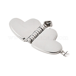 304 Stainless Steel Pendants&nbsp;STAS-K297-03P