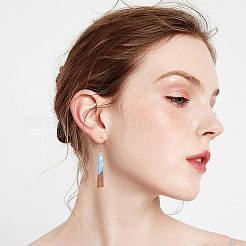 DIY 10Pairs Trapezoid Earring Making Kits&nbsp;DIY-OC0005-67