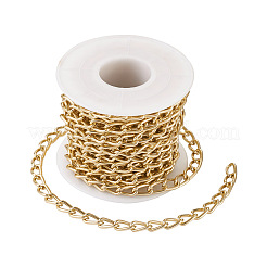 Aluminium Curb Chains&nbsp;X-CHA-T001-31G