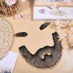 Cloth Artificial Eyebrow & Mustaches&nbsp;DIY-WH0591-240A