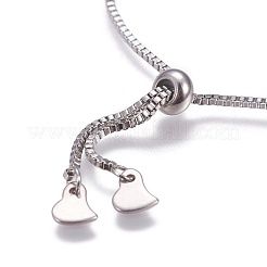 Tarnish Resistant Stainless Steel Slider Bracelet Making&nbsp;AJEW-JB00478