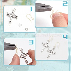 DIY Jewelry Making Findings Kits&nbsp;DIY-AR0004-34