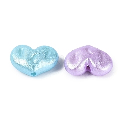 Textured Opaque Acrylic Beads&nbsp;OACR-N160-09