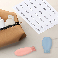 Plastic Empty Refillable Spray Bottle Set&nbsp;AJEW-LP0005-72