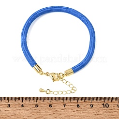 Braided Round Polyester Cord Bracelet Makings&nbsp;FB-CBAEDA0-01G-31