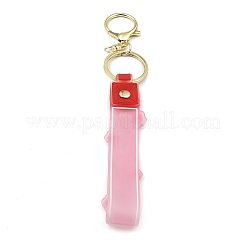 Flower PVC Rope Keychains&nbsp;KEYC-B015-01LG-03