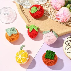 1 Set 6 Colors Fruit Crochet Bags Hanging Accessories&nbsp;ST-CJ0028-07