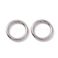 Non-Tarnish 304 Stainless Steel Open Jump Rings&nbsp;STAS-C040-01F-P