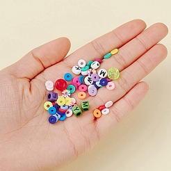 DIY Polymer Clay Beads Jewelry Set Making Kit&nbsp;DIY-YW0004-47