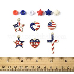 Independence Day DIY Bracelet Making Kits&nbsp;DIY-FS0009-53