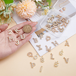 36Pcs 36 Styles Alloy Pendants&nbsp;ALRI-WR0001-01