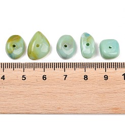 Two Tone Opaque Acrylic Imitation Gemstone Beads&nbsp;OACR-T033-03B