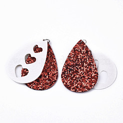 PU Leather Big Pendants&nbsp;X-FIND-R084-07
