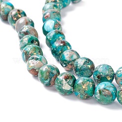 Assembled Natural Imperial Jasper & Synthetic Opal Beads Strands&nbsp;G-K317-A09-01