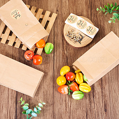 20Pcs Rectangle Kraft Paper None Handle Gift Bags&nbsp;IFIN-TA0008-89