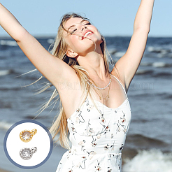24Pcs 2 Colors Brass Micro Pave Cubic Zirconia Pendants&nbsp;KK-UN0005-06