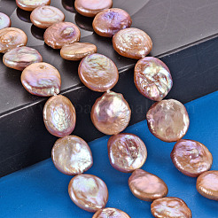 Natural Keshi Pearl Beads Strands&nbsp;PEAR-S018-03E