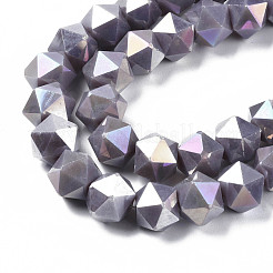Electroplate Glass Beads Strands&nbsp;EGLA-S194-14A-A02