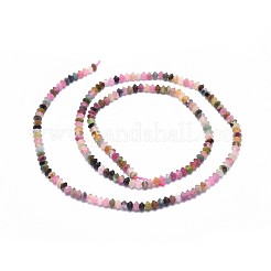 Natural Multicolor Tourmaline Beads Strands&nbsp;G-I249-D04-02