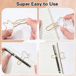 15Pcs 5 Styles Iron Paper Clips&nbsp;AJEW-SZ0003-07