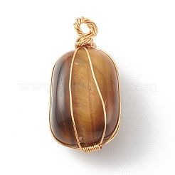 Natural Mixed Gemstone Pendants&nbsp;PALLOY-JF00764
