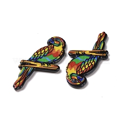 Printed  Acrylic Big Pendants&nbsp;X-SACR-G030-05B
