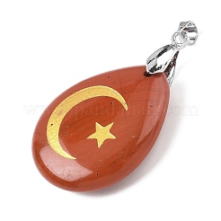 Natural Mixed Gemstone Pendants&nbsp;G-F786-09E