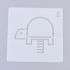 Plastic Drawing Stencil for Kids Teen Boys Girls&nbsp;DIY-D023-13Z