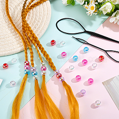 1Bag Plastic Hair Braiding Tool&nbsp;FIND-PH0061-99